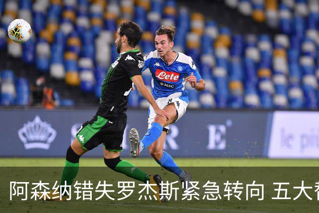 阿森纳错失罗杰斯紧急转向 五大替代方案中两人已备足1亿筹码